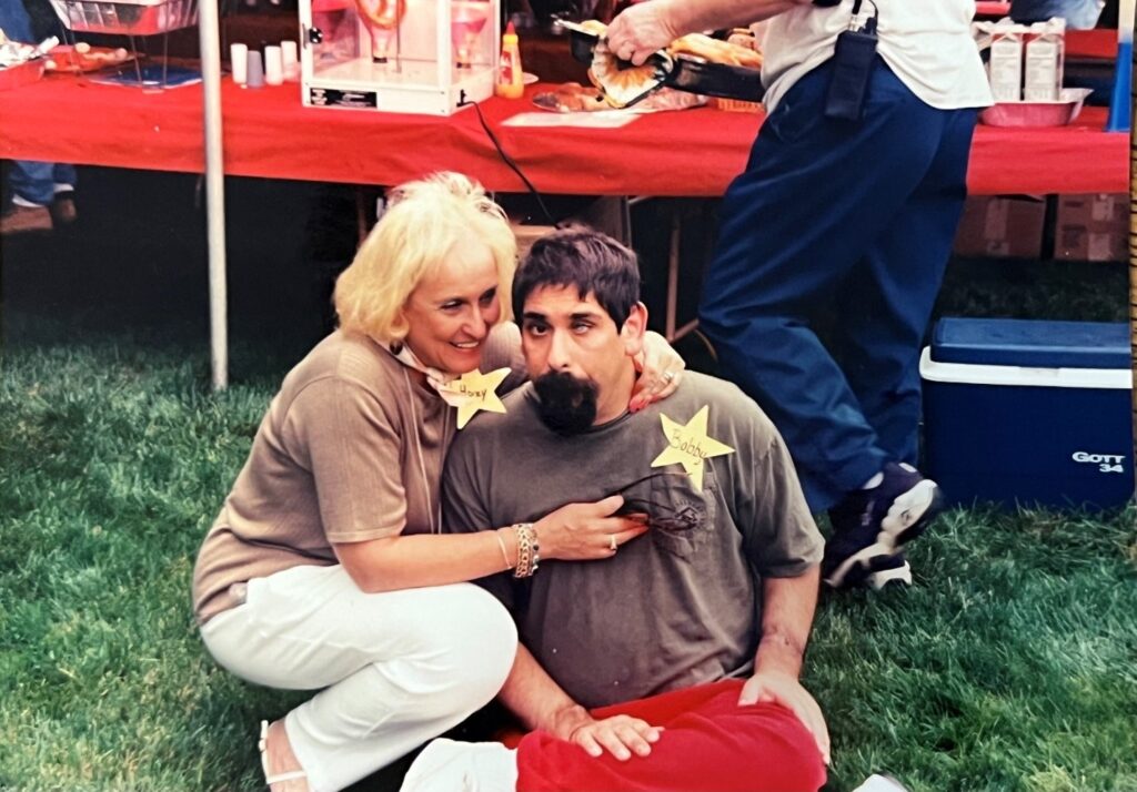 Honey Franklin and her son Bobby