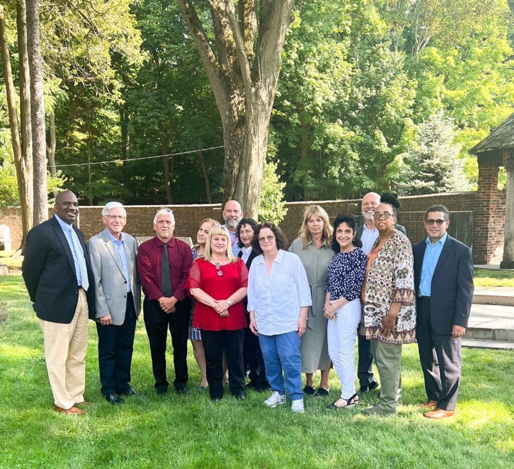 Citizens staff celebrating their work milestones