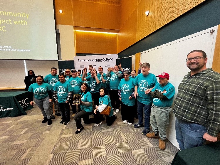 William Turits Takes Part in Farmingdale State College Day of Service