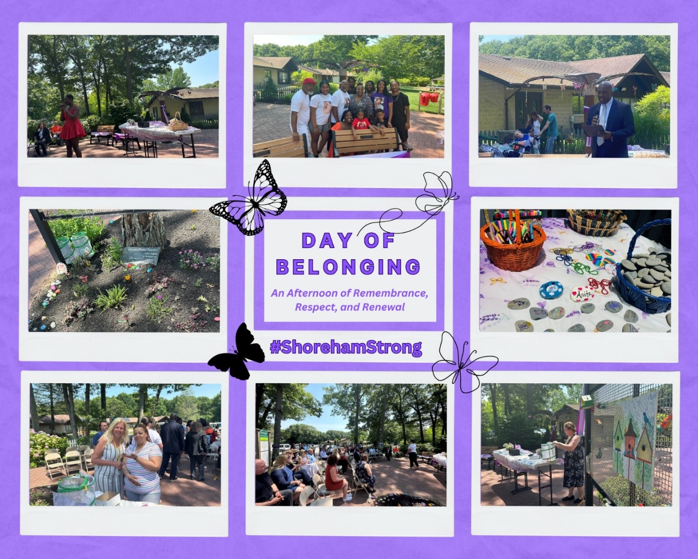 A collage of photos from the Day of Belonging