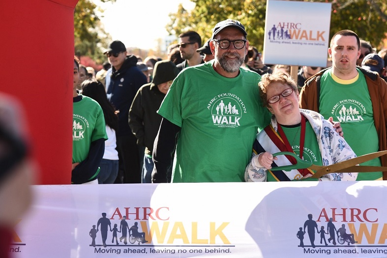 AHRC Foundation Walk Citizens | Citizens Options Unlimited Members of the Citizens AHRC Foundation Walk team Jerry Powers and Michelle Rudoff at the event.