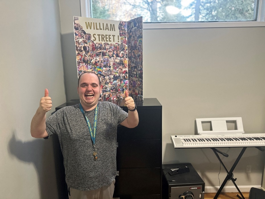 Jonathan Drexler at his William Street Residence