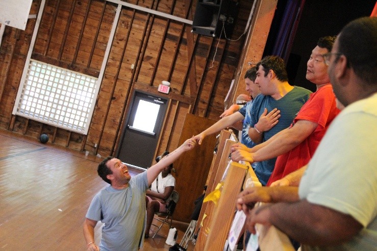 Camp Loyaltown campers performing during the showcase.