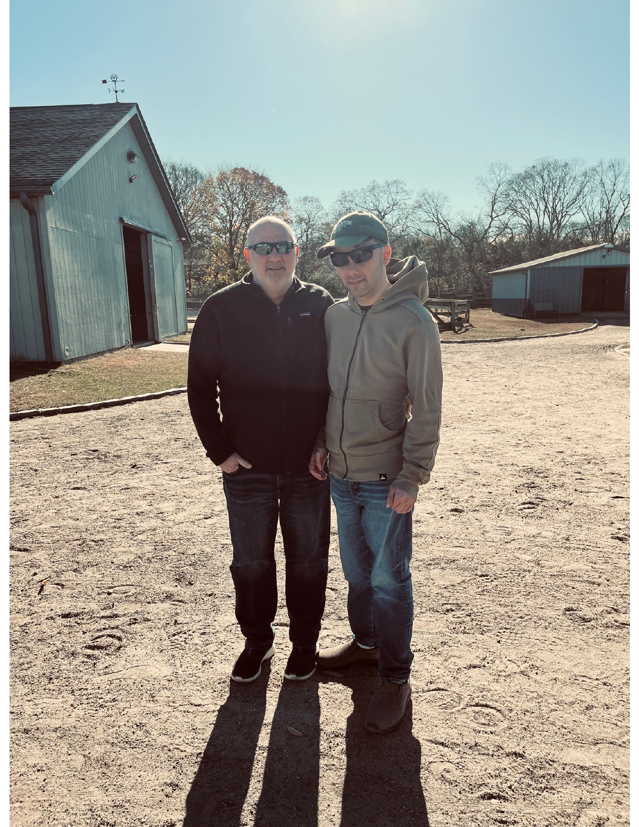 Marc and his son Daniel