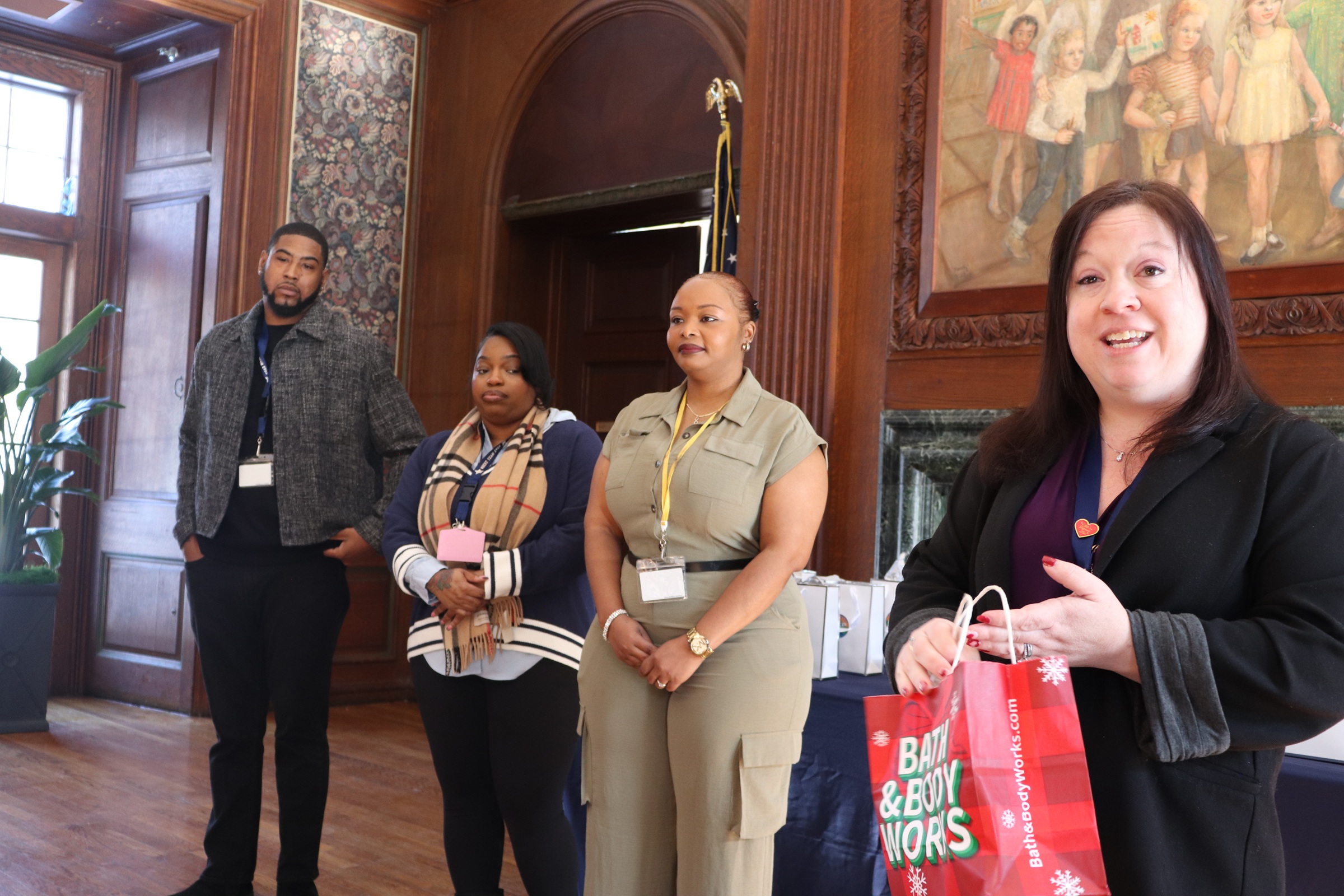 Citizens DSPs and managers at the vision board making event.