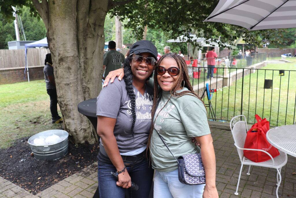 Two Citizens staff members at Staff Appreciation Day