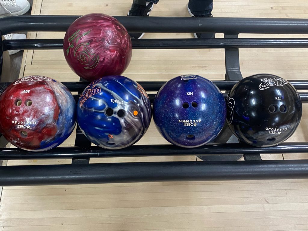 Personalized bowling balls