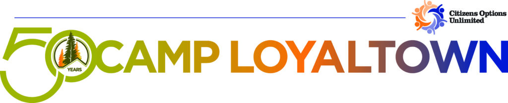 Camp Loyaltown 50th Anniversary Logo