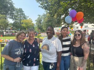 Five citizens staff members celebrate Staff Appreciation Day