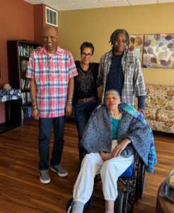 Randy Cosby and his family