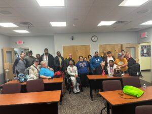 Matt Hofele and other self-advocates at the annual SANYS Statewide Conference