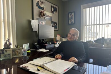 Director of Helen Kaplan Center Marta Garavito in her office