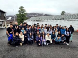 The Giving Tree Family at camp Loyaltown