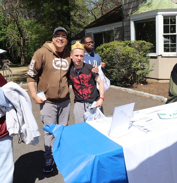 Two self-advocates at the Wheatley Farms Day of Community Engagement