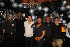 Six Camp Loyaltown staff members enjoy Staff Appreciation Night