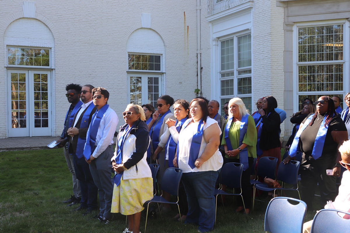 NADSP graduates attend their graduation ceremony.
