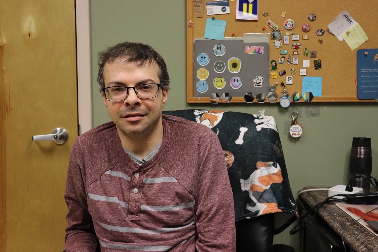 Citizens self-advocate Matt Hofele